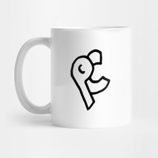 PC Line Drawing Mug